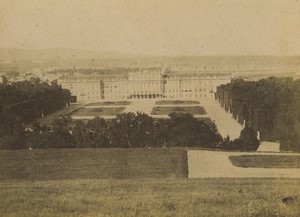 Austria Schoenbrunn Palace Garden Old CDV Photo Kramer 1870's