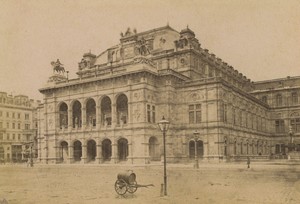 Austria Vienna Imperial Opera Wiener Staatsoper Old CDV Photo Kramer 18701870's