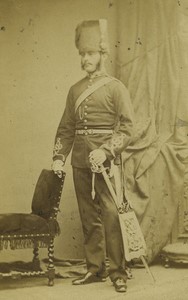 United Kingdom Portrait Geo Wilson Royal Artillery Old CDV Photo Chancellor 1865