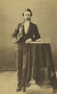 France Marquis de Grossolens Portrait Old CDV Photo Nadar 1870