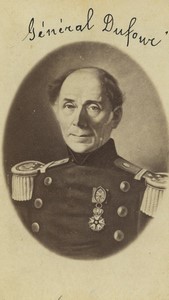 Switzerland General Dufour Portrait Old CDV Photo 1870
