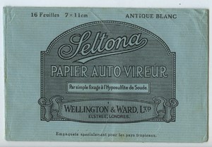 France photo advertising pocket paper Seltona Wellington & Ward