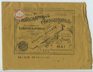 France photo advertising pocket paper Chloro Citrate Lumière & Jougla
