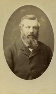 France Paris Man Fashion Old CDV photo Prouzet 1880