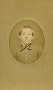 France Brittany Charles Chatton des Morandais at 11 Old CDV photo Robbes 1875