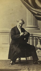 France Paris Actor Jean-Baptiste Provost Old CDV photo Petit 1860