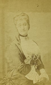 France Paris Impress Eugenie de Montijo Old CDV photo Appert 1860's