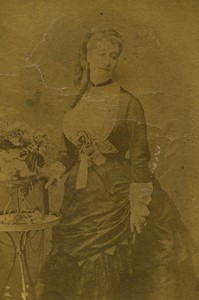 France Paris Impress Eugenie de Montijo Old CDV photo 1860's