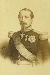 France Napoleon III Emperor Old CDV photo Desmaisons 1865