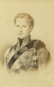 France Napoleon II Prince imperial Old CDV photo Charlet & Jacotin 1865