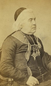 France Cardinal Donnet religion Old CDV photo Pierre Petit  1865