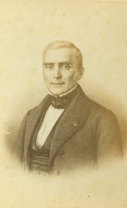 France Dramatist and librettist Eugene Scribe Old CDV photo Desmaisons 1865