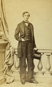 France Prince Robert d'Orléans, duc de Chartres Old CDV photo William & Co 1865