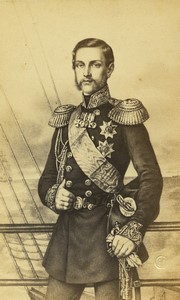 Grand Duke Konstantin Nikolayevich of Russia Old CDV photo Desmaisons 1865