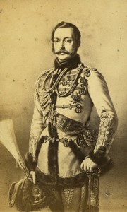 Russia Emperor Alexander II Old CDV photo Desmaisons 1865