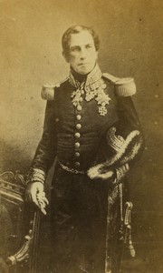 King of Belgium Leopold I Old CDV photo 1865