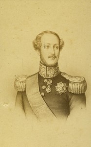 France Duke Ferdinand-Philippe d'Orléans Old CDV photo Desmaisons 1865