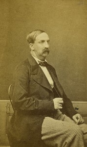 France Antoine d'Orléans Duke of Montpensier Old CDV photo Franck 1865