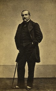 France Paris General de la Moriciere Old CDV photo Desmaisons 1860's