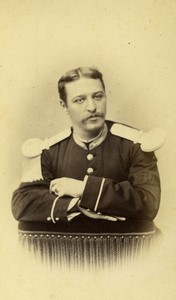 France Saumur Military Uniform Second Empire Old CDV photo Victor Coue 1870's
