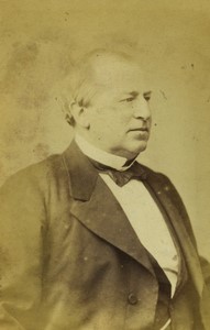 Germany Berlin Man Portrait Old CDV photo Hirsch 1870