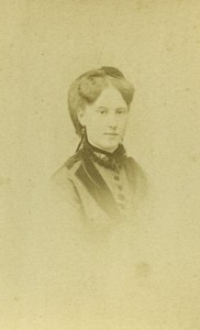 France Paris Woman Portrait Old CDV photo Penabert 1870