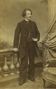Austria Wien Johann Hamaceh? Named on back Old Photo CDV Strezer 1865