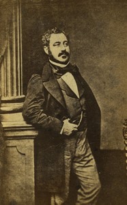 France Politician Duke of Albufera Louis-Napoléon Suchet old photo 1865