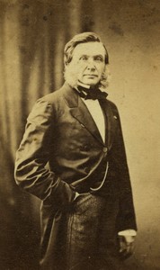 France Politician Paul Panon Desbassayns de Richemont? Old photo CDV 1865