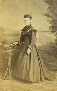 France actress Blanche Silant old photo 1869