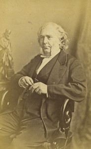 France Paris Doctor Napoleon Eugene Vigla old photo CDV Berthier 1870