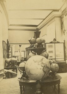 Geography Exhibit Prussia 1867 Paris World's Fair Leon & Levy Old CDV Photo