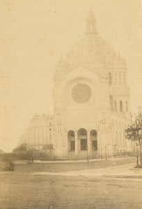 France Paris Saint-Augustin Church old CDV Photo 1870