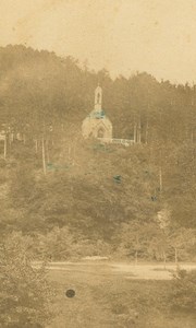 Austria Baden Cholera Chapel Cholerakapelle old Knizek CDV Photo 1870