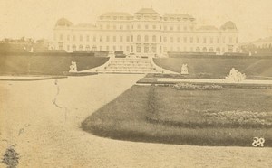 Austria Vienna Wien Architecture Upper Belvedere Steuer CDV Photo 1860's