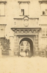 Austria Vienna Hofburg Schweizertor old CDV Photo 1860's