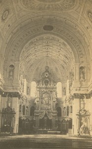 Germany Munich Munchen St. Michael High Altar Christian Koenig CDV Photo 1860's