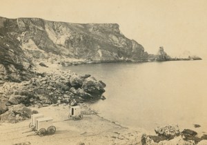 England near Torquay Anstey's Code Beach old Francis Bedford CDV Photo 1860's