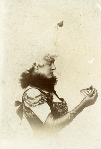 France Saumur Woman Fashion Old Mignonette Voelcker Photo 1900