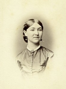 Australia Woman Portrait Victorian Era Old Batchelder & O'Neill CDV Photo 1860's