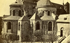 Germany Cologne St. Maria im Kapitol Church Köln Old CDV Photo 1860's