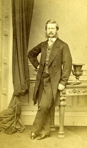 Friedrich Wilhelm Prince of Prussia Frederick III Old Mayall CDV Photo 1860's