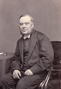 Bradford Reverend Samuel Coley Methodist Church Old Appleton CDV Photo 1860's