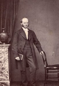 London English Man Victorian Fashion Old Jones CDV Photo 1860's