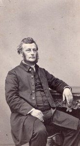 Bradford Reverend H.H. Chettle Methodist Church Old Appleton CDV Photo 1860's