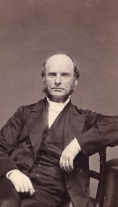 Bradford Reverend William Arthur Methodist Church Old Appleton CDV Photo 1860's