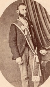 London Dulwich Man in Military Uniform Old Pimlico CDV Photo 1880