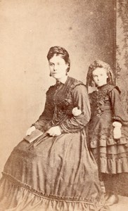 London Dulwich Mother & Child Boy Portrait Old Pimlico CDV Photo 1880