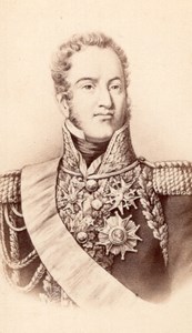 Louis-Gabriel Suchet Duc d'Albuféra Marechal d'Empire old CDV Photo 1870