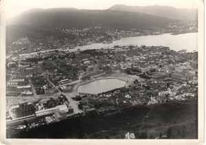 Bergen General View Norway old Photo 1930's